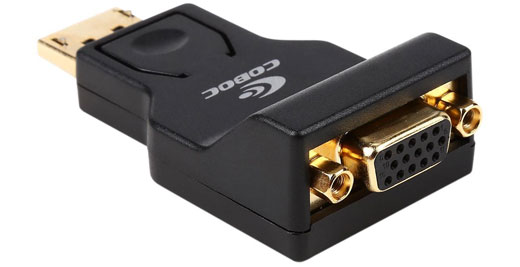 c0_Coboc DP to VGA Active Adapter